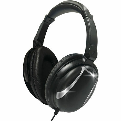 Maxell Bass 13 Headphones: Wired Stereo Over-the-head On-ear - Black - Headphones