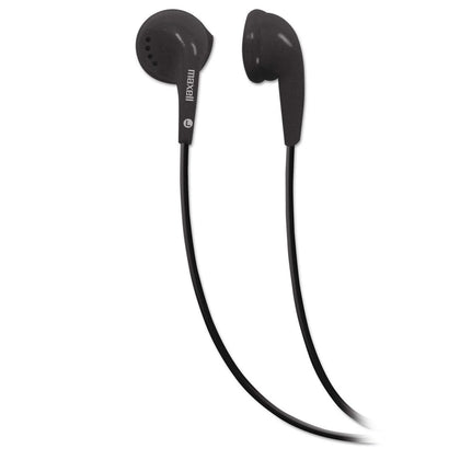 Maxell EB-95 Stereo Earbuds: Wired Binaural Earbuds Black - Headphones