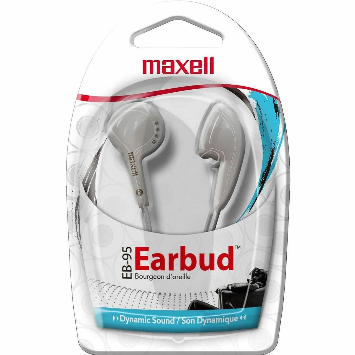 Maxell EB-95 White Earbuds - 2000