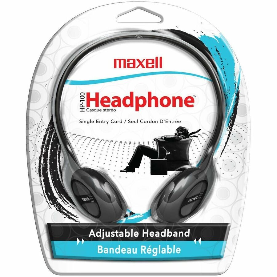 Maxell HP-100 Open Air Stereo Headset - Alternate-Image1