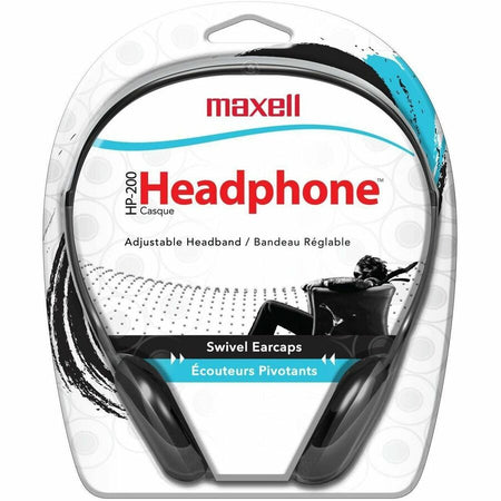 Maxell Lightweight Stereo Headphones - Alternate-Image1