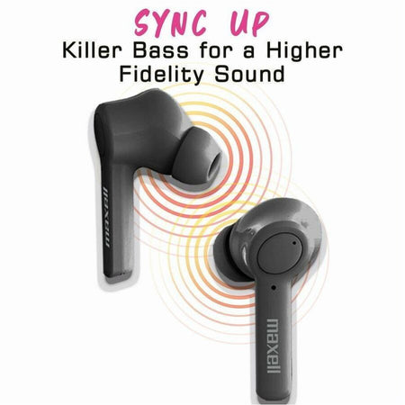 Maxell Sync Up True Wireless Bluetooth Earbuds - Alternate-Image2
