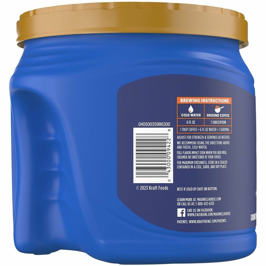Maxwell House Ground Coffee Brew Pack - Medium - Original - 294 / Pallet