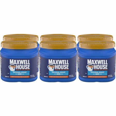 Maxwell House Ground Coffee Brew Pack - Medium - Original - 6 / Carton