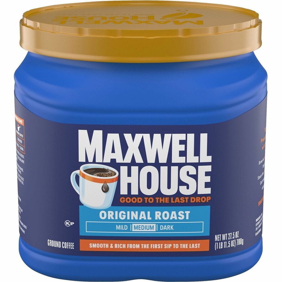 Maxwell House Ground Coffee Brew Pack - Medium - Original - 6 / Carton