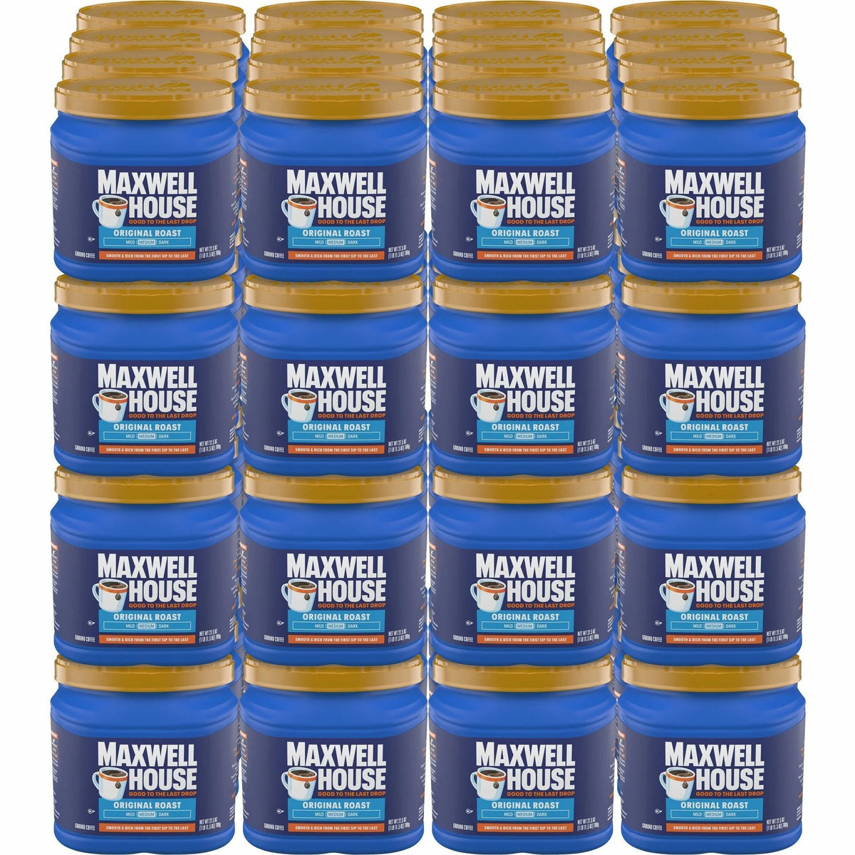 Maxwell House Ground Coffee Brew Pack - Medium - Original - 294 / Pallet