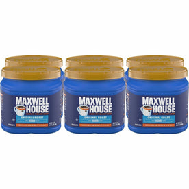 Maxwell House Ground Coffee Brew Pack - Medium - Original - 6 / Carton