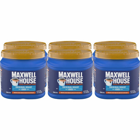 Maxwell House Ground Coffee Brew Pack - Medium - Original - 6 / Carton