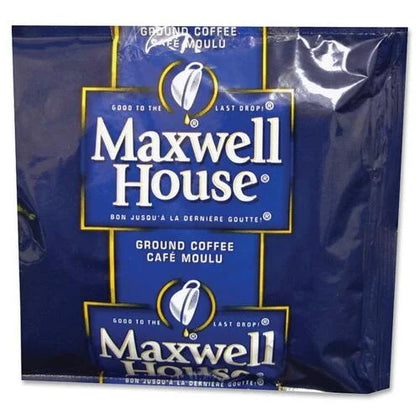 Maxwell House Regular Ground Coffee Packets - 1.5 oz - 42/Carton