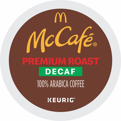 McCaf√© Decaf Premium Roast Coffee - Keurig Compatible - Medium - Decaffeinated - 24 K-Cups