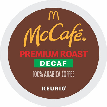 McCafé® K-Cup Decaf Premium Roast Coffee - Compatible with Keurig Brewer - Medium