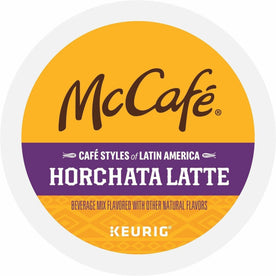 McCafé® K-Cup Horchata Latte - Compatible with Keurig Brewer - Medium - Per Box - 24 - Coffee