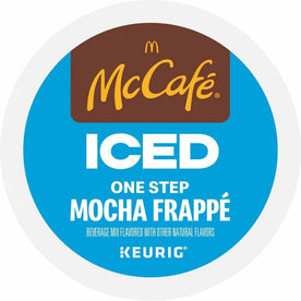 McCafé® K-Cup Iced One-Step Mocha Frappe - Compatible with Keurig Brewer - Ice Coffee - Medium