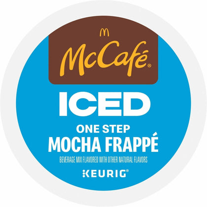 McCaf√©® K-Cup Iced Mocha Frappe: Keurig-Compatible Ice Coffee - Medium Roast - 20/Box