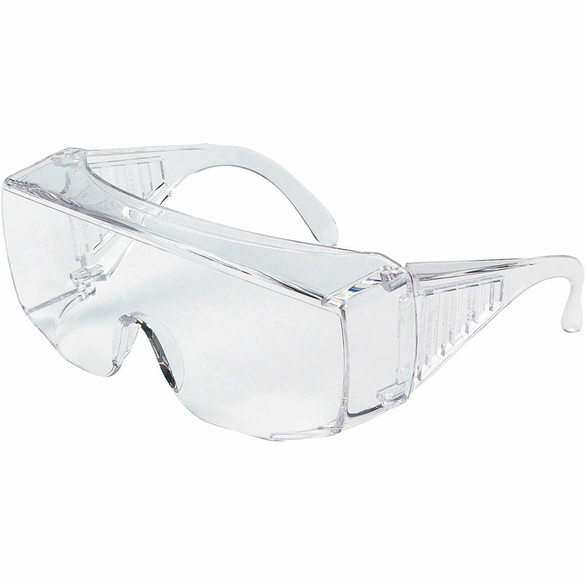 MCR Safety 9800 Series Clear Uncoated Lens Glasses - Ultraviolet Protection - Polycarbonate - Side Shield - 1 Each