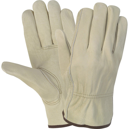 MCR Safety Durable Cowhide Leather Work Gloves - 2000