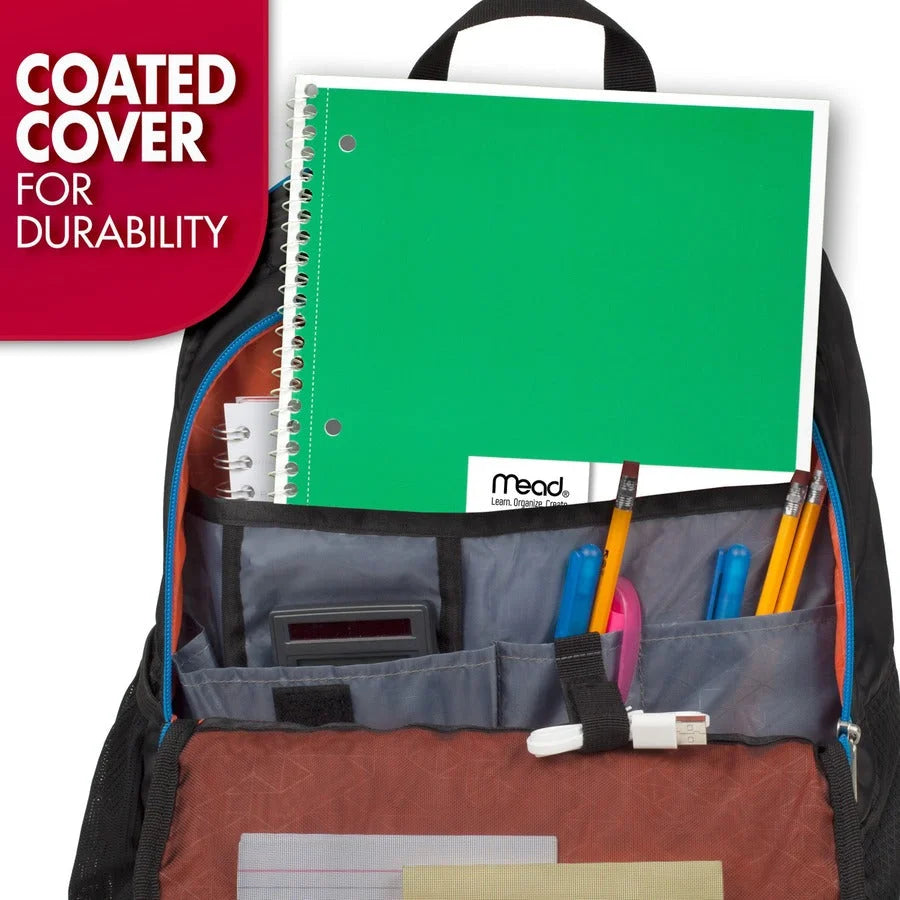 Mead 1-Subject Notebook: Wide Ruled Spiral 70 Sheets - Notebooks