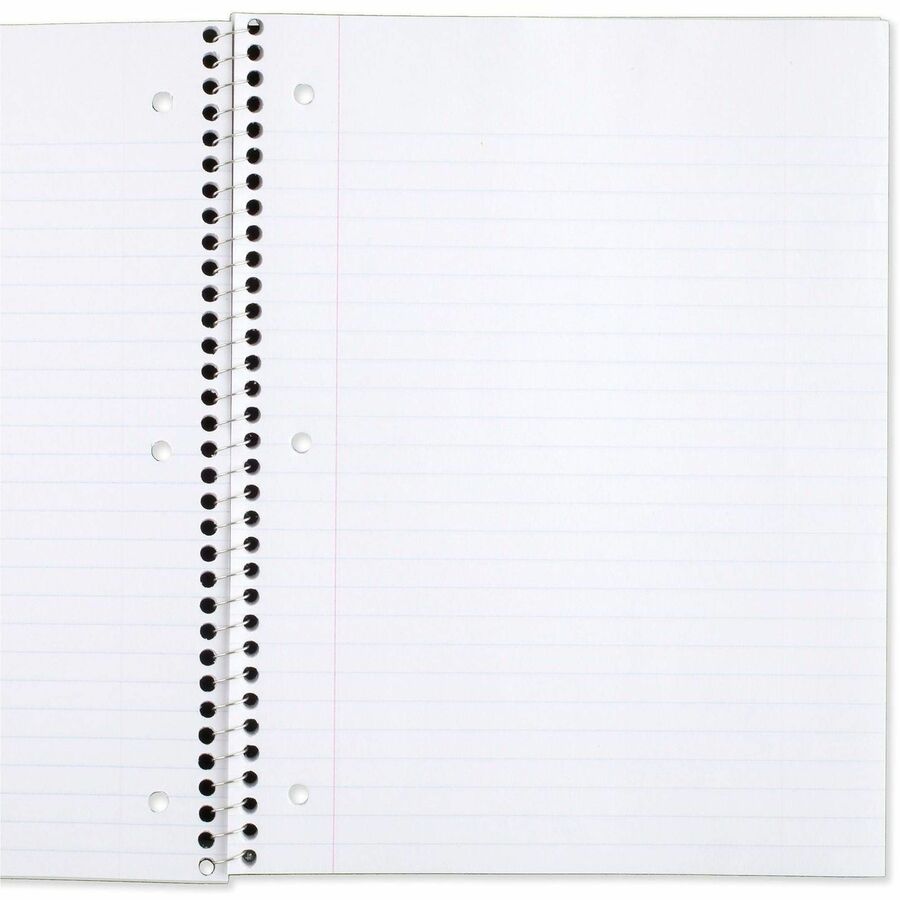 Mead 1 Subject Wide Ruled Spiral Notebook - Alternate-Image2