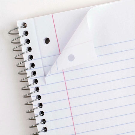Mead 3-Subject Wire-bound Notebook - Letter-size - Alternate-Image1