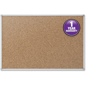 Mead Classic Cork Bulletin Board: 24x36 Natural Surface - Boards