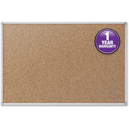 Mead Classic Cork Bulletin Board: 36x48 Self-healing Surface - Boards