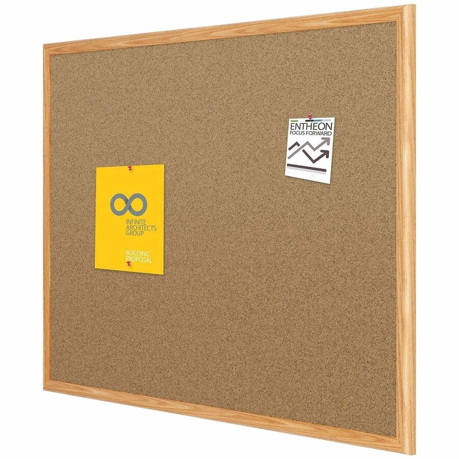 Mead Classic Cork Bulletin Board - Left