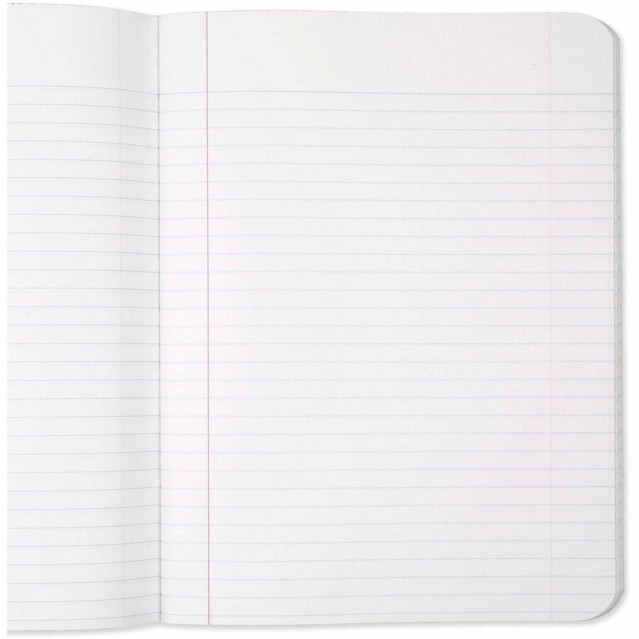 Mead College Ruled Comp Book - 100 Sheets - Sewn - 9 3/4’’ x 7 1/2’’ Sheet Size - 9’’ Height 7’’ Width 0.5’’ Length