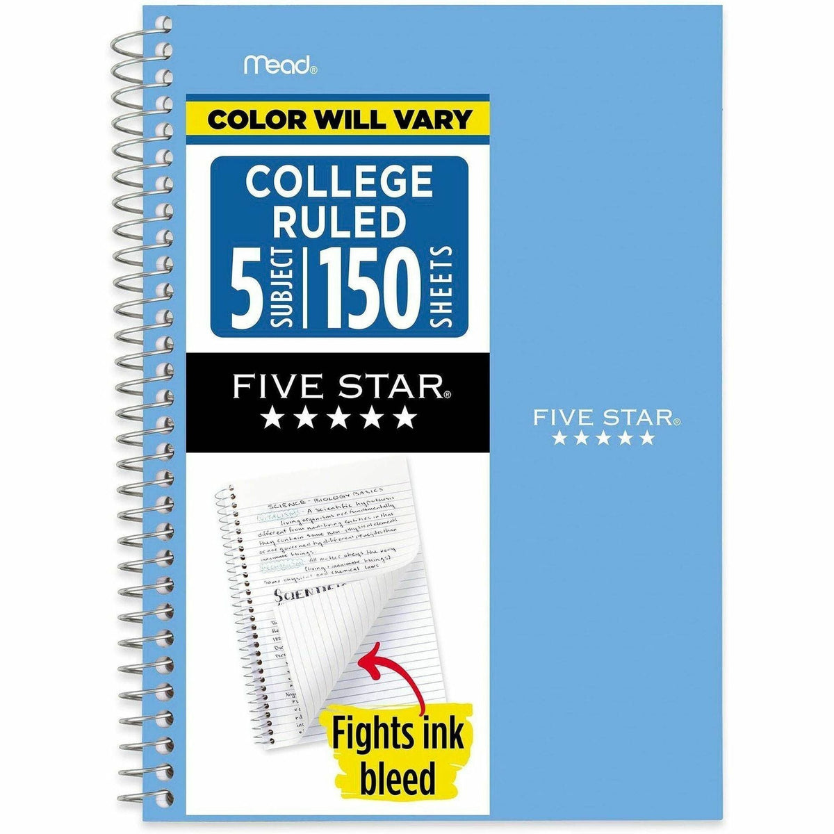 Mead College Ruled Notebook - 2000