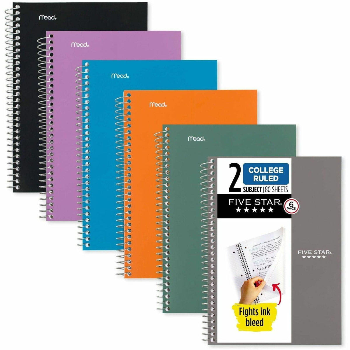Mead College Ruled Notebook - 2000