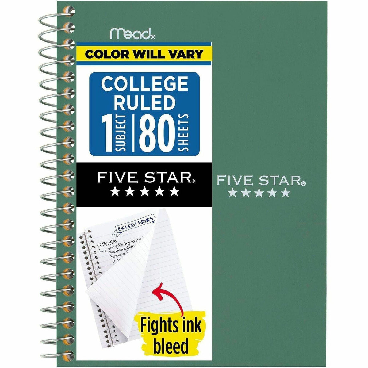 Mead College Ruled Notebook - 2000