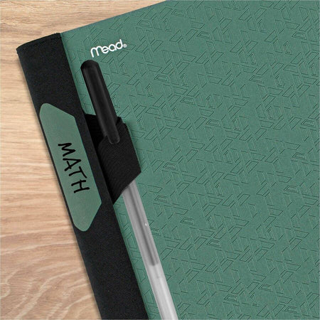 Mead College Ruled Subject Notebooks - 150 Pages - Spiral - 11’’ Height x 10.1’’ Width - Assorted Plastic Cover
