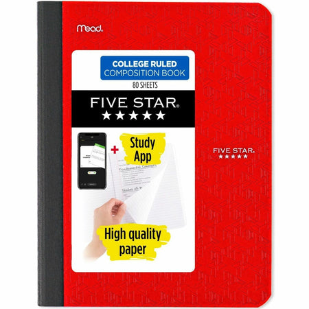 Mead Composition Book: College Ruled Durable Double-Sided Sheets - Notebooks