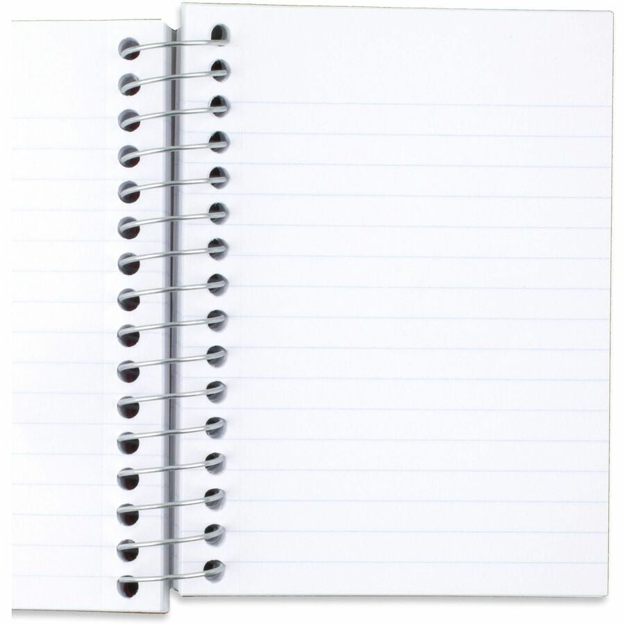 Mead Five Star Fat Lil’ Wirebound Notebook - 200 Pages - Plain - Coilock - 4’’ x 5 1/2’’ Sheet Size - Assorted Poly