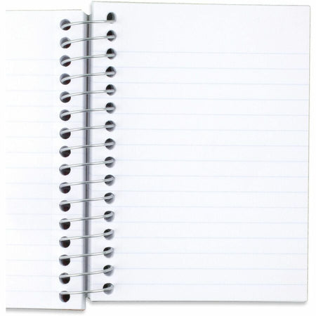 Mead Five Star Fat Lil’ Wirebound Notebook - 200 Pages - Plain - Coilock - 4’’ x 5 1/2’’ Sheet Size - Assorted Poly