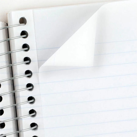 Mead Five Star Fat Lil’ Notebook: 200 Plain Pages Coilock 4’’ x 5 1/2’’ - Assorted Poly Cover - Notebooks