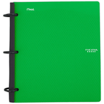 Mead Five Star Flex Hybrid NoteBinder: 1’’ Binder 200 Sheet Capacity - Ring Binders