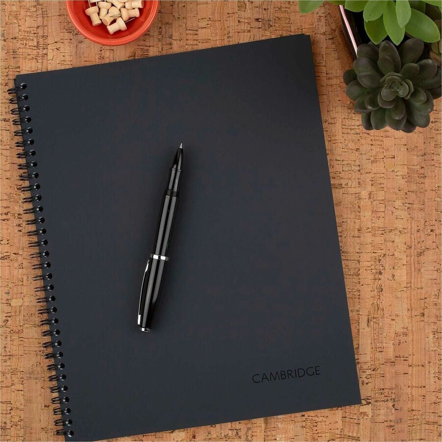 Mead Legal Business Notebook - 80 Sheets - Wire Bound - 0.28’’ Ruled - 20 lb Basis Weight - 6’’ x 9 1/2’’ Sheet Size