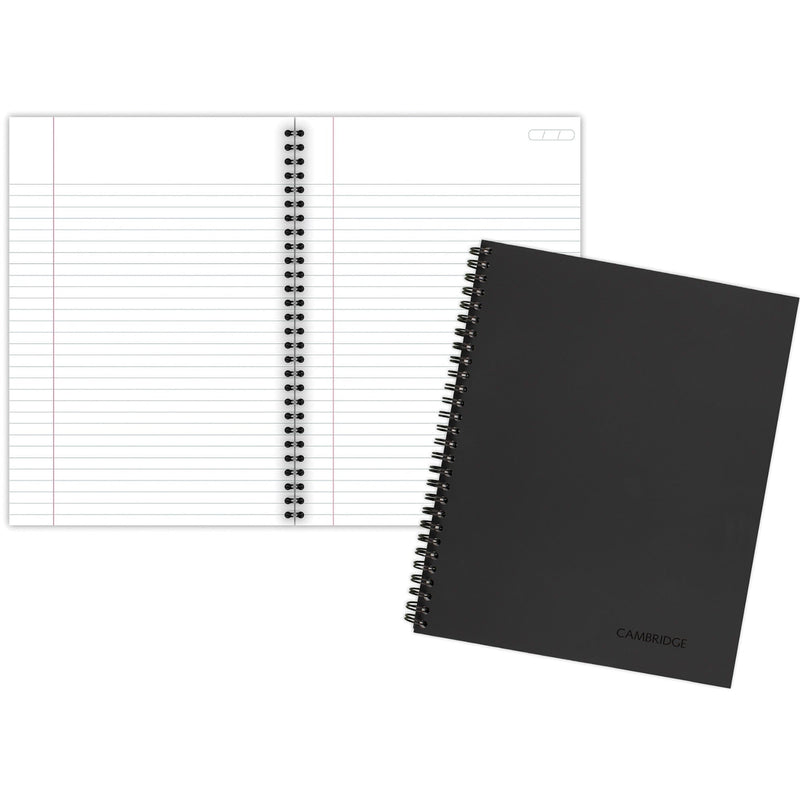Mead Legal Business Notebook - 80 Sheets - Wire Bound - 0.28’’ Ruled - 20 lb Basis Weight - 6’’ x 9 1/2’’ Sheet Size
