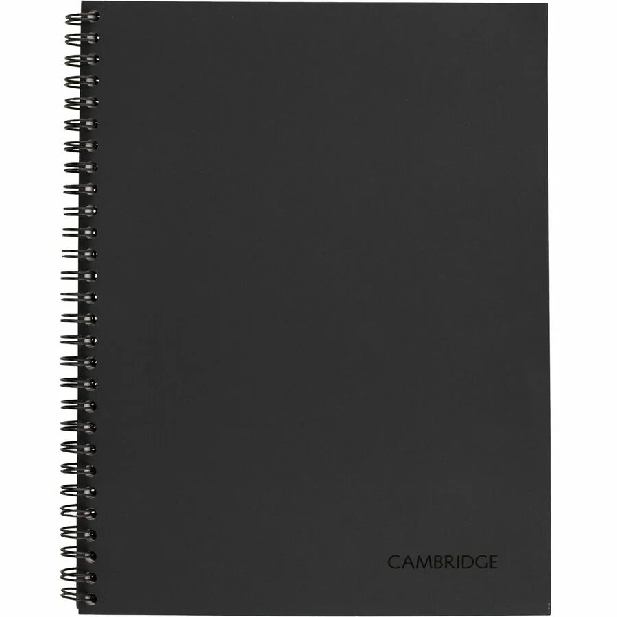 Mead Limited Meeting Notebook - 80 Pages - Wire Bound - Both Side Ruling Surface - Ruled Front - Notebooks