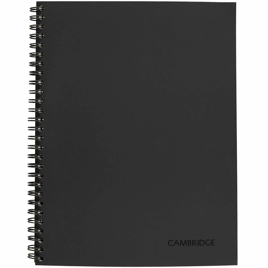 Mead Limited Meeting Notebook - 80 Pages - Wire Bound - Both Side Ruling Surface - Ruled Front - Notebooks