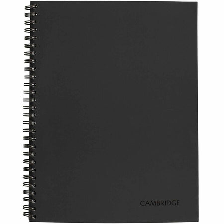 Mead Limited Meeting Notebook - 80 Pages - Wire Bound - Both Side Ruling Surface - Ruled Front - Notebooks