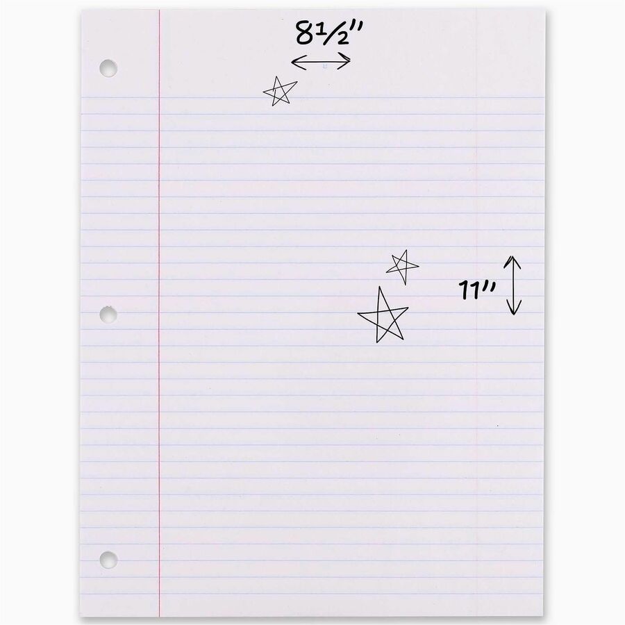 Mead Notebook Filler Paper - Letter - Alternate-Image2