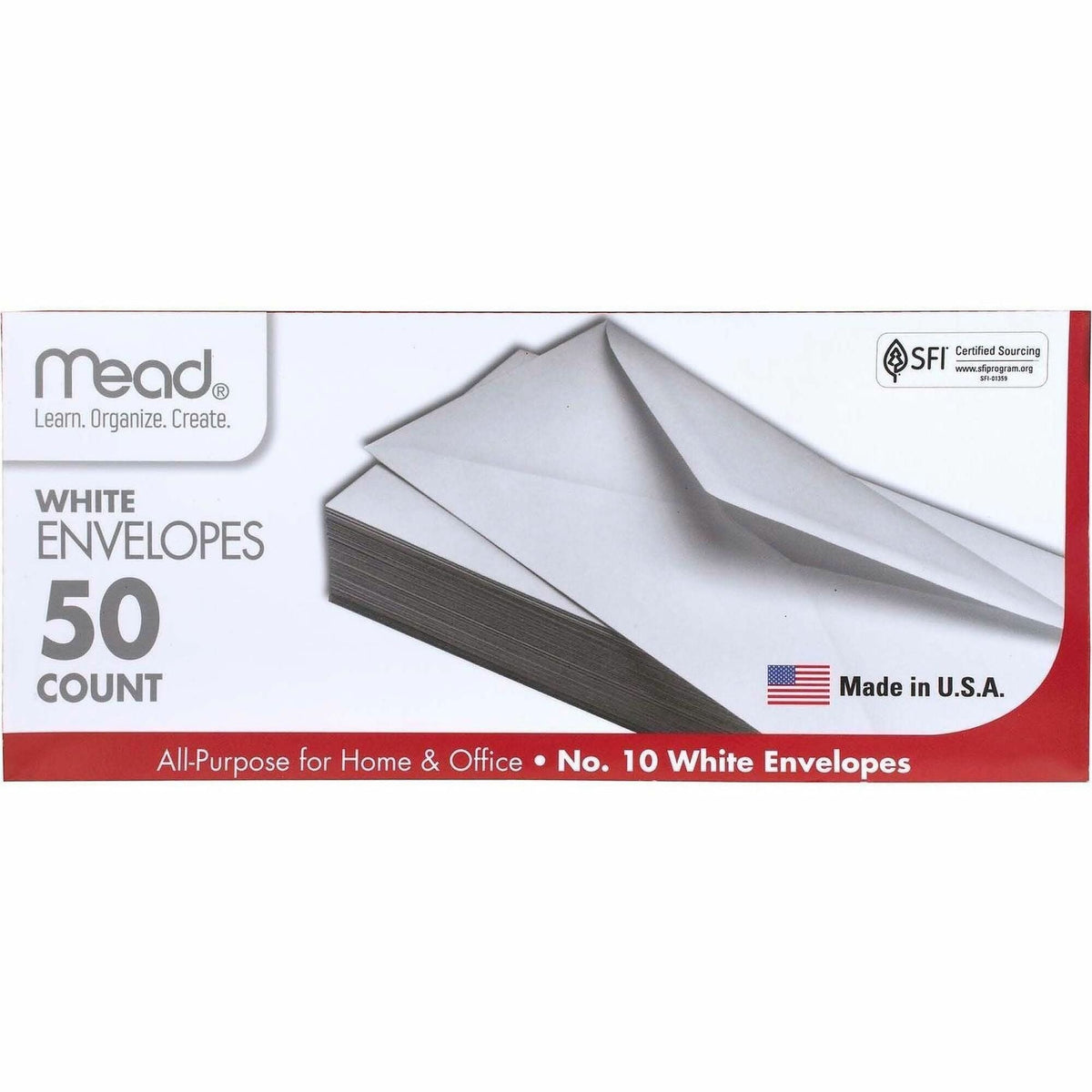 Mead Plain White Envelopes - 2000