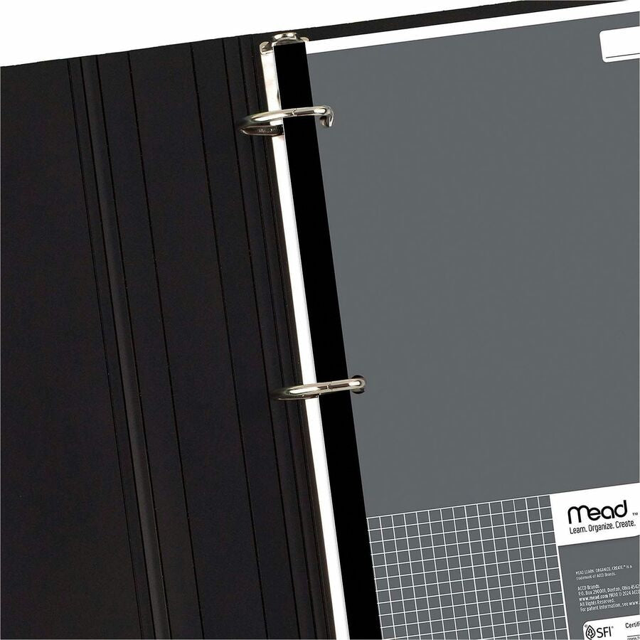 Mead Quad Ruled 3 - Hole Graph Paper - Letter - 8 1/2’’ x 11’’ Sheet Size - 12 / Box
