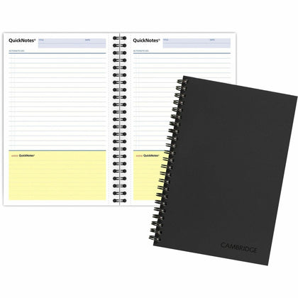 Mead QuickNotes Business Notebook: Jr. Legal 80 Sheets Wire Bound - Notebooks