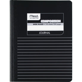 Mead Square Deal Black Marble Journal: 100 Sheets 7 1/2’’ x 9 3/4’’ - Schedule Planner - Notebooks
