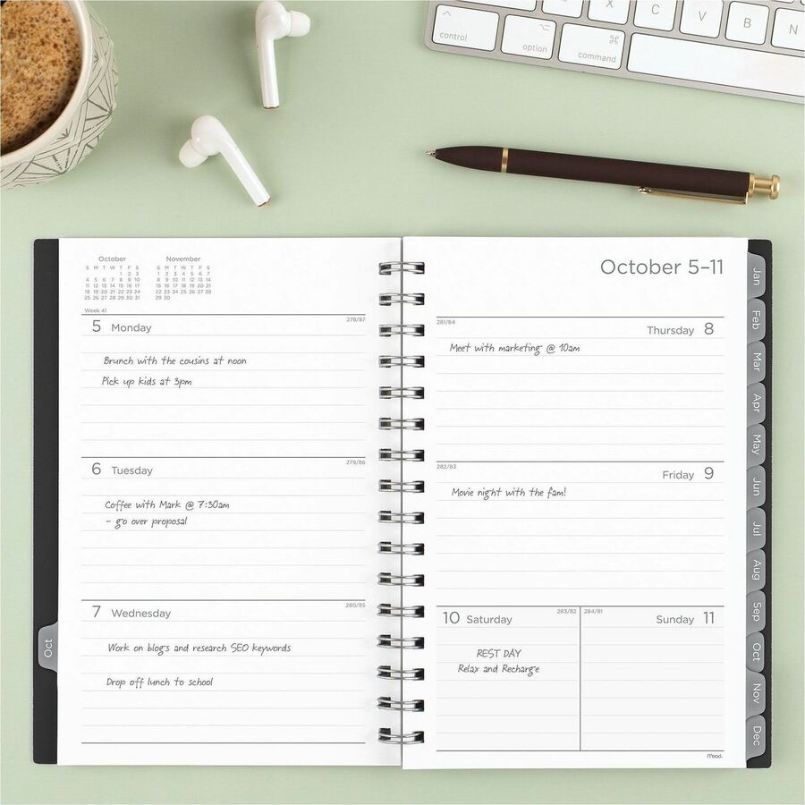 Mead 15-Month Weekly/Monthly Planner - Alternate-Image1