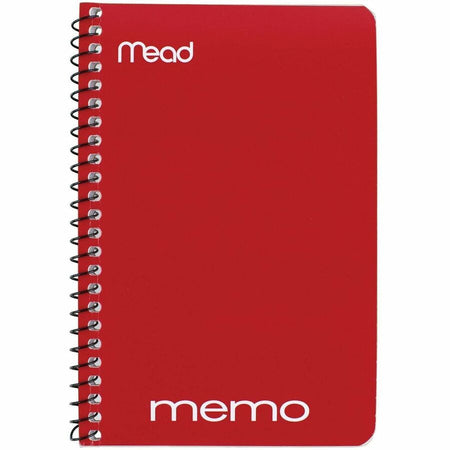 Mead Wirebound Memo Notebook - 40 Sheets - Wire Bound - 4’’ x 6’’ Sheet Size - Assorted Paper - Tan Board Cover - 1