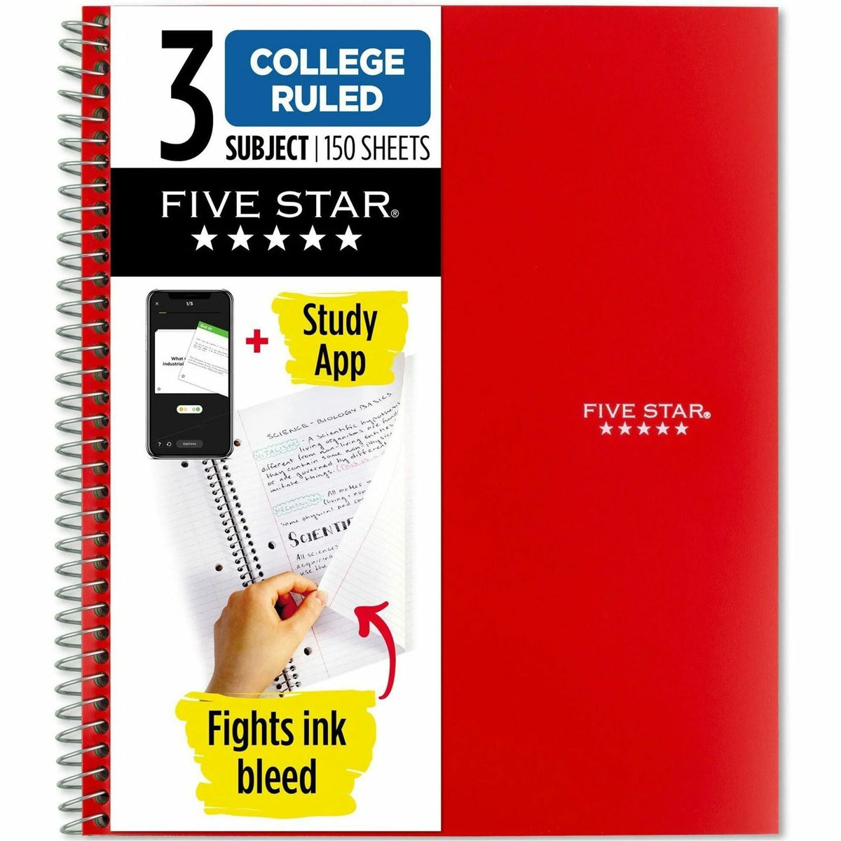 Mead Wirebound Notebook: 150 Sheets 11’’x8.5’’ Assorted Cover - Notebooks