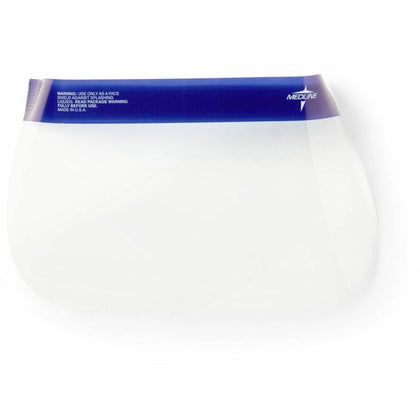 Medline Disposable Face Shields - Fog & Splash Protection - Lightweight Anti-fog - Protective Gear